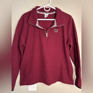 PINK Victoria’s Secret Polar Fleece Quarter-Zip